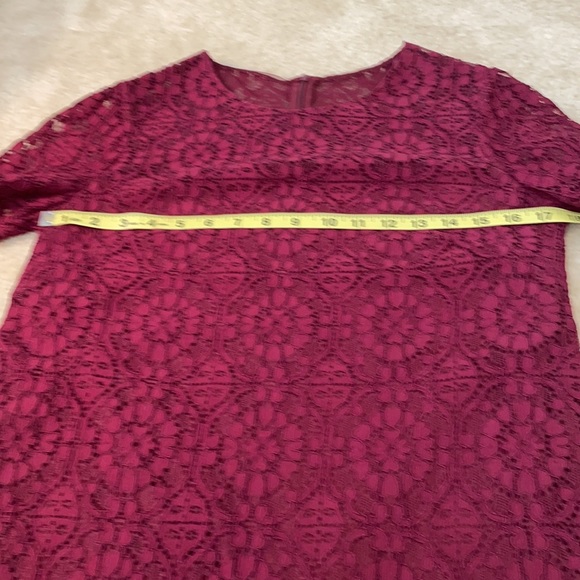 London Times Cathedral Lace Sheath Dress - Picture 8 of 12